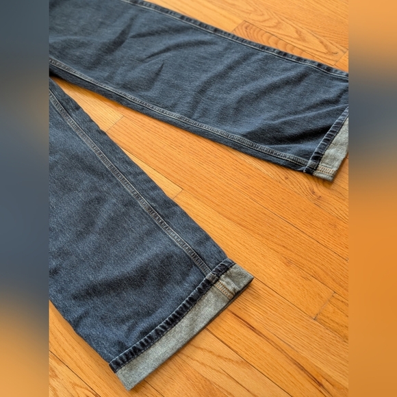 Hollister Blue Straight-Leg Jeans Classic Denim - Picture 5 of 6
